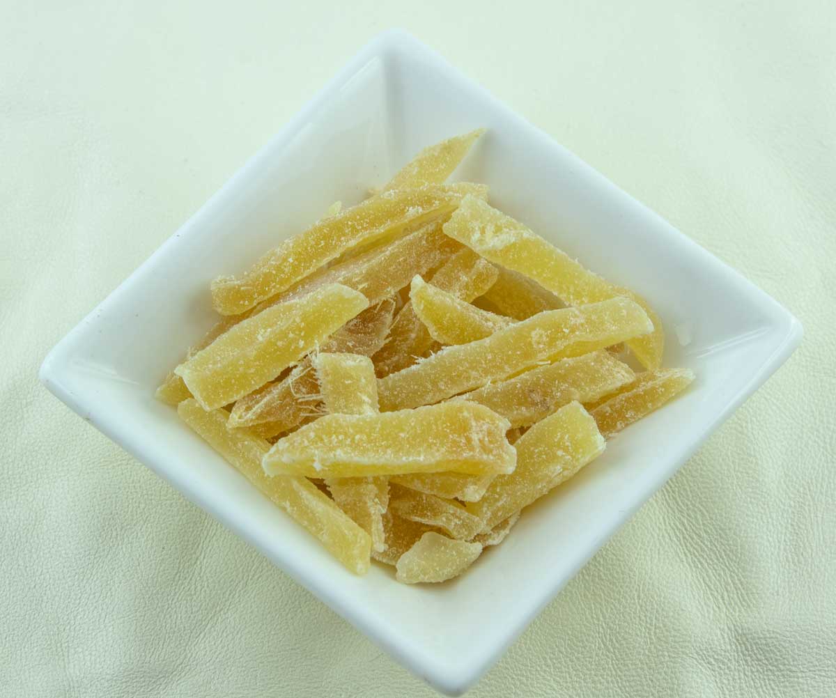 Ingwerstäbchen leicht scharf kandiert 1kg