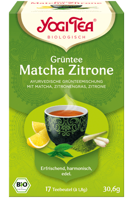 Grüntee Matcha Zitrone (Yogi Tea)