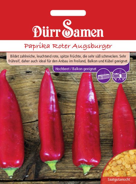 Paprika Roter Augsburger 4512